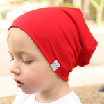 Load image into Gallery viewer, Fashion Cute Solid Knitted Cotton Hats For Newborn Baby Children Autumn Winter Warm Earmuffs Colorful Crown Caps Skullies
