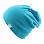 Load image into Gallery viewer, Fashion Cute Solid Knitted Cotton Hats For Newborn Baby Children Autumn Winter Warm Earmuffs Colorful Crown Caps Skullies
