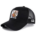 Load image into Gallery viewer, New Brand VEGETA Capsule Corp Dragon Ball Snapback Cotton Baseball Cap Men Women Hip Hop Dad Mesh Hat Trucker Hat Dropshipping
