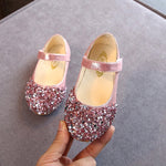 Load image into Gallery viewer, KushyShoo 2020 Spring New Children Shoes Girls Princess Shoes Glitter Children Baby Dance Shoes Casual Toddler Girl Sandals
