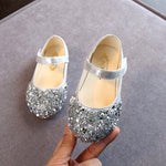 Load image into Gallery viewer, KushyShoo 2020 Spring New Children Shoes Girls Princess Shoes Glitter Children Baby Dance Shoes Casual Toddler Girl Sandals
