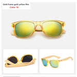 Load image into Gallery viewer, Oulylan Vintage Wooden Leg Sunglasses Men Women Luxury Brand Designer Bamboo Sun Glasses Ladies Retro UV400 Driving Goggles
