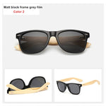 Load image into Gallery viewer, Oulylan Vintage Wooden Leg Sunglasses Men Women Luxury Brand Designer Bamboo Sun Glasses Ladies Retro UV400 Driving Goggles
