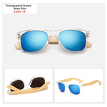 Load image into Gallery viewer, Oulylan Vintage Wooden Leg Sunglasses Men Women Luxury Brand Designer Bamboo Sun Glasses Ladies Retro UV400 Driving Goggles
