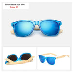 Load image into Gallery viewer, Oulylan Vintage Wooden Leg Sunglasses Men Women Luxury Brand Designer Bamboo Sun Glasses Ladies Retro UV400 Driving Goggles
