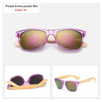 Load image into Gallery viewer, Oulylan Vintage Wooden Leg Sunglasses Men Women Luxury Brand Designer Bamboo Sun Glasses Ladies Retro UV400 Driving Goggles
