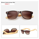 Load image into Gallery viewer, Oulylan Vintage Wooden Leg Sunglasses Men Women Luxury Brand Designer Bamboo Sun Glasses Ladies Retro UV400 Driving Goggles
