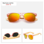 Load image into Gallery viewer, Oulylan Vintage Wooden Leg Sunglasses Men Women Luxury Brand Designer Bamboo Sun Glasses Ladies Retro UV400 Driving Goggles
