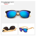 Load image into Gallery viewer, Oulylan Vintage Wooden Leg Sunglasses Men Women Luxury Brand Designer Bamboo Sun Glasses Ladies Retro UV400 Driving Goggles
