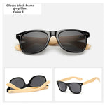 Load image into Gallery viewer, Oulylan Vintage Wooden Leg Sunglasses Men Women Luxury Brand Designer Bamboo Sun Glasses Ladies Retro UV400 Driving Goggles
