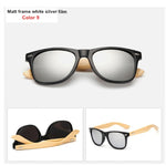Load image into Gallery viewer, Oulylan Vintage Wooden Leg Sunglasses Men Women Luxury Brand Designer Bamboo Sun Glasses Ladies Retro UV400 Driving Goggles
