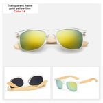 Load image into Gallery viewer, Oulylan Vintage Wooden Leg Sunglasses Men Women Luxury Brand Designer Bamboo Sun Glasses Ladies Retro UV400 Driving Goggles
