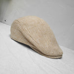 Load image into Gallery viewer, Double Wearing Style Men Hats Berets British Western Style Ivy Cap Classic Woman Vintage Cotton And Linen Beret BLM211
