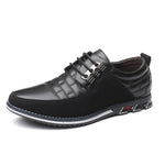 Load image into Gallery viewer, Merkmak Autumn Genuine Leather Men Casual Shoes Breathable lace-up Oxfords Dress Business Formal Wedding Party Big Size Shoes
