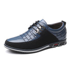 Load image into Gallery viewer, Merkmak Autumn Genuine Leather Men Casual Shoes Breathable lace-up Oxfords Dress Business Formal Wedding Party Big Size Shoes
