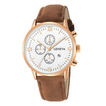 Load image into Gallery viewer, Fashion Geneva Men Date Alloy Case Synthetic Leather Analog Quartz Sport Watch Male Clock Top Brand Luxury Relogio Masculino D30
