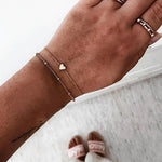 Load image into Gallery viewer, Modyle 5Pcs/set Bohemian Gold color Moon Leaf Crystal Opal Open Bracelet Set for Women Punk Boho Beach Bangle Jewelry Gift
