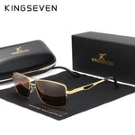Load image into Gallery viewer, KINGSEVEN 2020 Brand Classic Square Polarized Sunglasses Men's Driving Male Sun Glasses Eyewear UV Blocking OculosN7906
