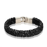 Load image into Gallery viewer, 2019 nouvelle mode 10 couleur cristal Bracelet CZ Bracelet femmes Bracelet meilleurs bijoux saint valentin présent Pulseira Masculina
