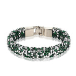 Load image into Gallery viewer, 2019 nouvelle mode 10 couleur cristal Bracelet CZ Bracelet femmes Bracelet meilleurs bijoux saint valentin présent Pulseira Masculina
