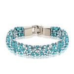 Load image into Gallery viewer, 2019 nouvelle mode 10 couleur cristal Bracelet CZ Bracelet femmes Bracelet meilleurs bijoux saint valentin présent Pulseira Masculina
