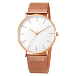 Load image into Gallery viewer, Men Watch Quartz Casual Watches Simple Metal Hour Reloj Quartz Watch Montre Mesh Stainless Steel erkek kol saati masculino clock
