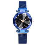 Load image into Gallery viewer, Ladies Magnetic Starry Sky Clock Luxury Women Watches Fashion Diamond Female Quartz Wristwatches Relogio Feminino Zegarek Damski
