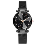 Load image into Gallery viewer, Ladies Magnetic Starry Sky Clock Luxury Women Watches Fashion Diamond Female Quartz Wristwatches Relogio Feminino Zegarek Damski
