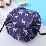 Load image into Gallery viewer, Women Drawstring Travel Cosmetic Bag Makeup Bag Organizer Make Cosmetic Bag Case Storage Pouch Toiletry Beauty Kit Box OC471
