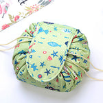 Load image into Gallery viewer, Women Drawstring Travel Cosmetic Bag Makeup Bag Organizer Make Cosmetic Bag Case Storage Pouch Toiletry Beauty Kit Box OC471
