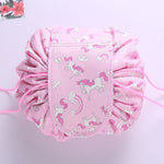 Load image into Gallery viewer, Women Drawstring Travel Cosmetic Bag Makeup Bag Organizer Make Cosmetic Bag Case Storage Pouch Toiletry Beauty Kit Box OC471
