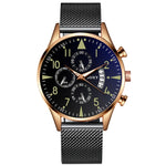 Load image into Gallery viewer, Quartz Wristwatch Luminous SOXY Men's Watches Classic Calendar Mens Business Steel Watch relogio masculino Popular saati hours

