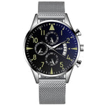 Load image into Gallery viewer, Quartz Wristwatch Luminous SOXY Men's Watches Classic Calendar Mens Business Steel Watch relogio masculino Popular saati hours
