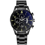 Load image into Gallery viewer, Quartz Wristwatch Luminous SOXY Men's Watches Classic Calendar Mens Business Steel Watch relogio masculino Popular saati hours
